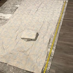 2 panels or curtains